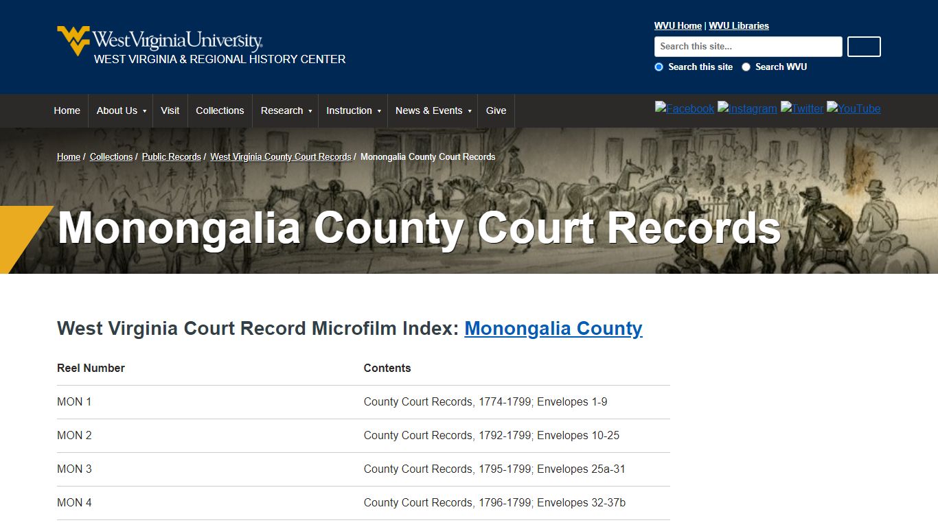 Monongalia County Court Records | West Virginia and Regional History ...